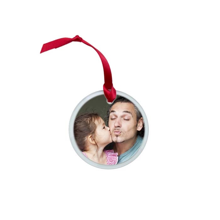 Round Glass Ornament